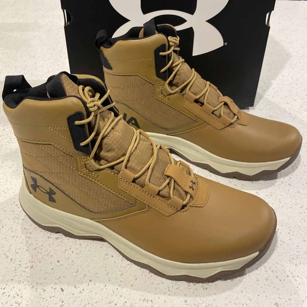 Under Armour Men's Size 11 Stellar G2 6" Tactical Boots Hiking 3025578-200 NEW